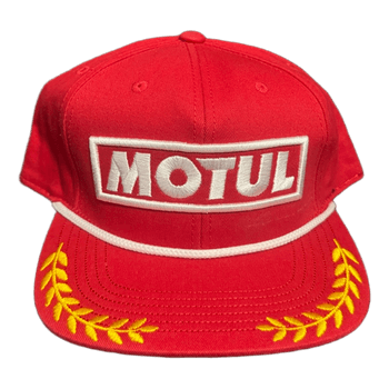 Red Motul snapback cap / Racing cap
