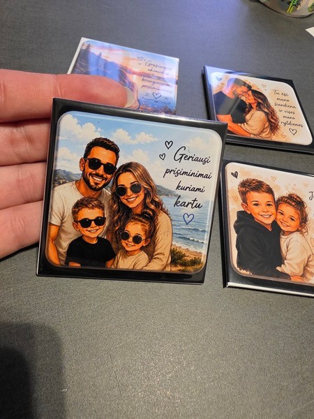 Personalizuoti foto magnetukai