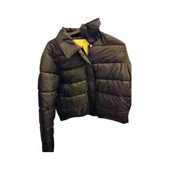 Mustat lyhyet untuvatakki