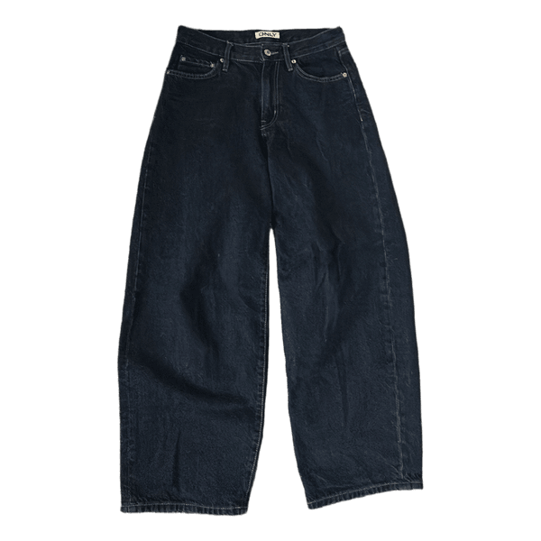 Only mørkeblå wide leg jeans