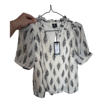 Vero Moda feather print blouse