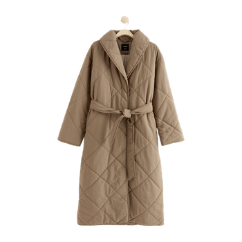 Water-repellent quilted jacket