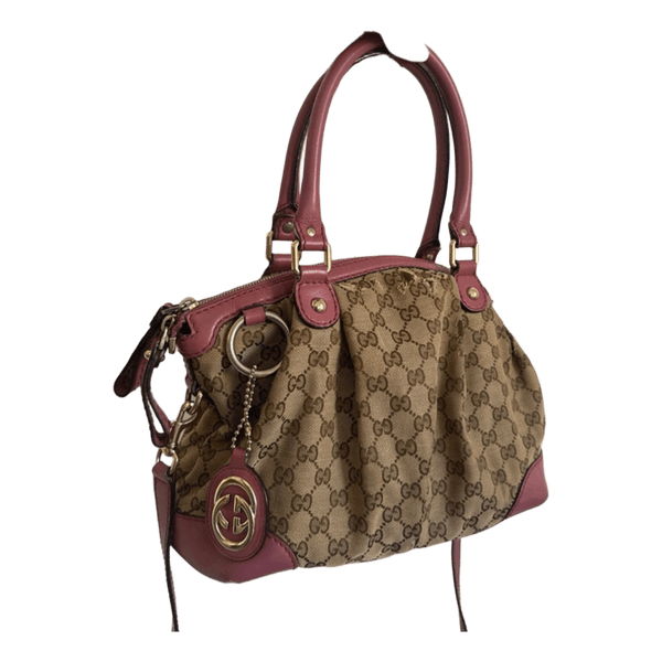 Gucci GG canvas håndtaske