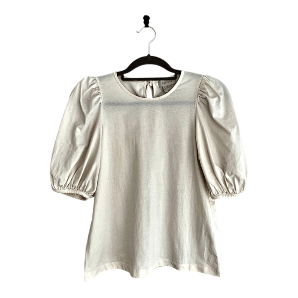 Residus cream cotton top