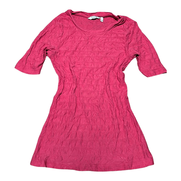 Pink textured top