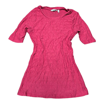 Pink textured top