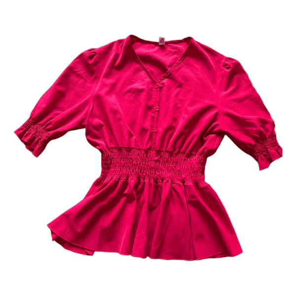 Pink blouse