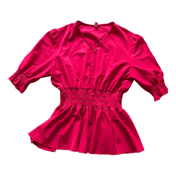 Pink blouse