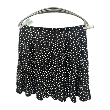 Mustavalkopilkullinen hame