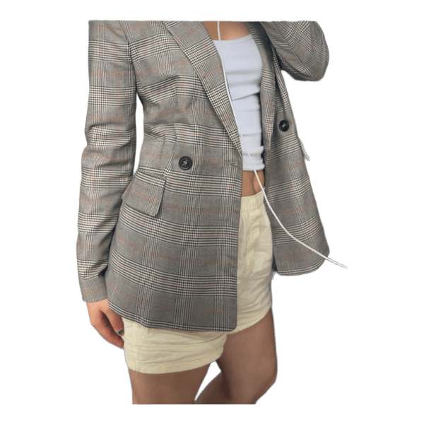 Gråternet blazer