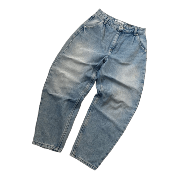 House light blue balloon jeans