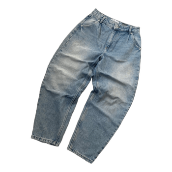 House light blue balloon jeans
