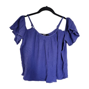 Sininen Bikbok offshoulder paita