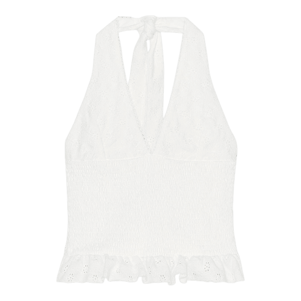 Sød halterneck top - udgået