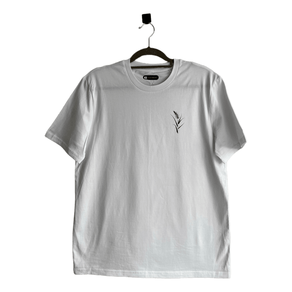 White cotton t-shirt