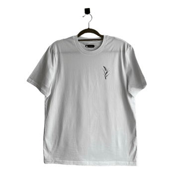 White cotton t-shirt