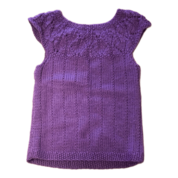 Lilla hjemmestrikket vest