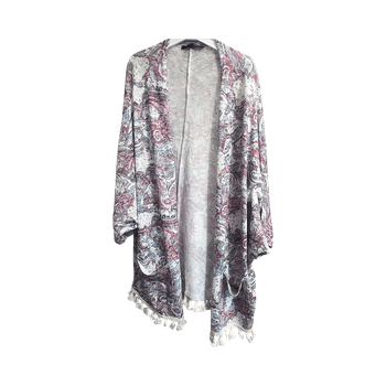 Multicolor Kimono Cardigan