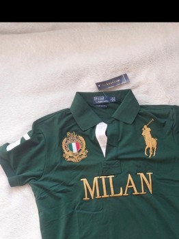 Žali Polo Ralph Lauren marškinėliai