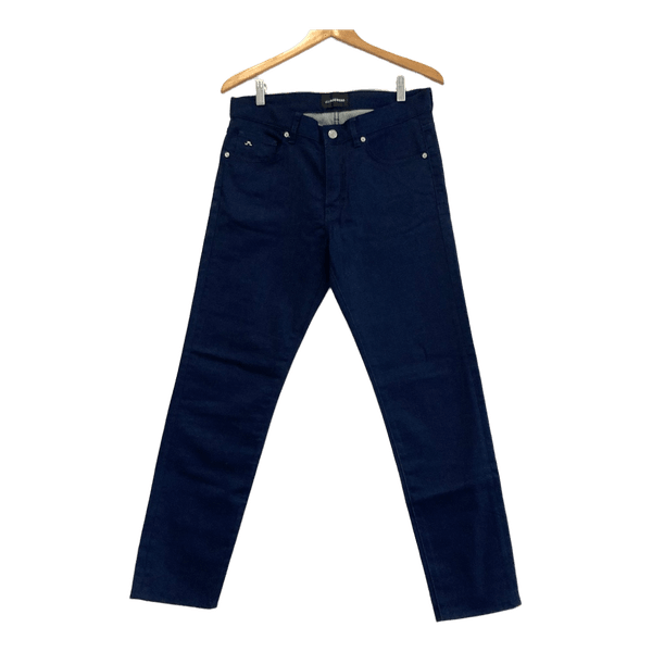 J.Lindeberg Jay Slim Fit Jeans W33 L29 Dark Blue Stretch Denim Mid Rise Men