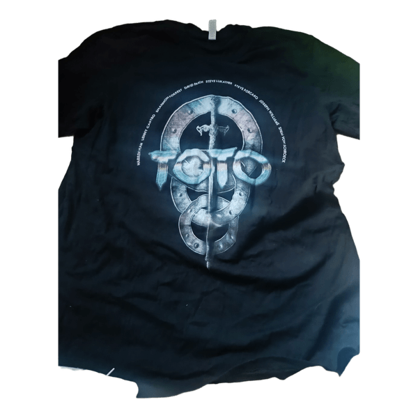 Sort Toto band t-shirt