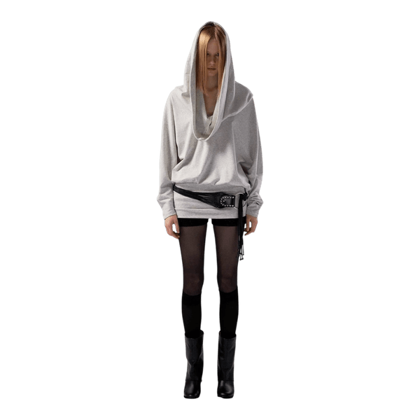 Racer worldwide Grey hooded dress (sold out in original page!!)