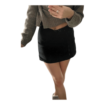 Black trouser skirt