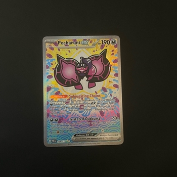 Pecharunt EX PRE 163 Pokémon kortti