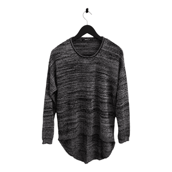 Grey knit sweater