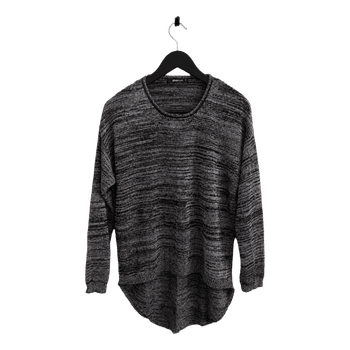 Grey knit sweater
