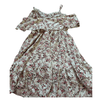 Floral print summer dress