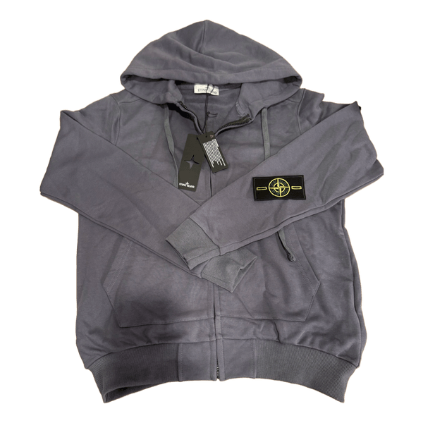 Stone Island blue hoodie