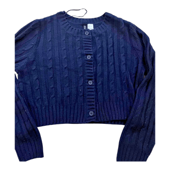 Black H&M knit cardigan