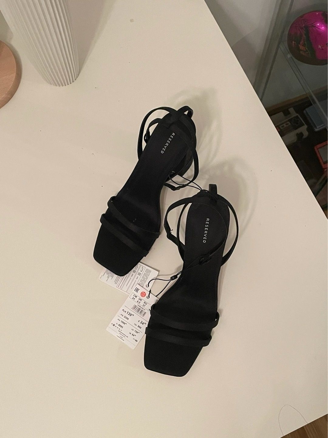 Reserved sandals