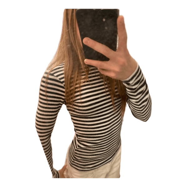 Name It stribet langærmet bluse