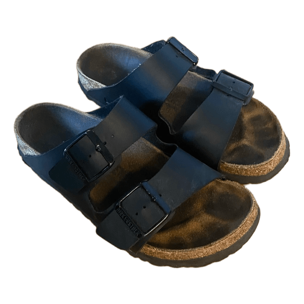 Birkenstock mustat sandaalit
