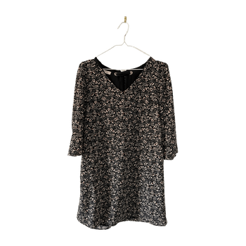 Kuviollinen rento mekko