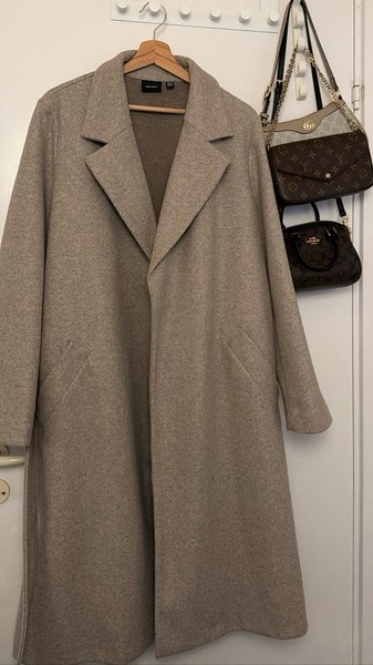 Beige Frakke - Vero Moda