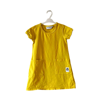 Mini rodini keltainen mekko 104