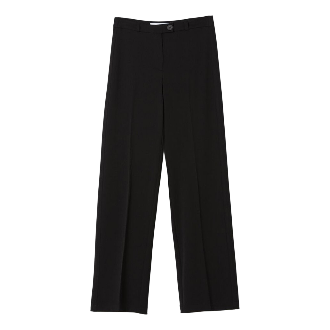 Bershka Sorte bukser, Størrelse XS / 34 — Secondhand Bukser med lige ...