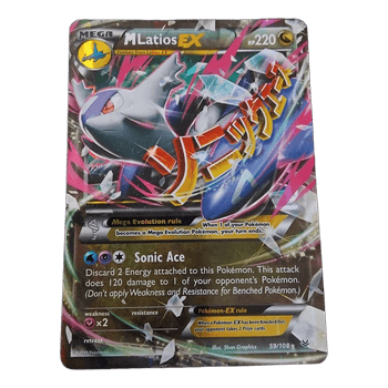 M Latios EX kort