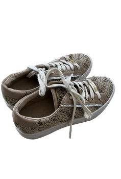 Beige guess kangassneakerit