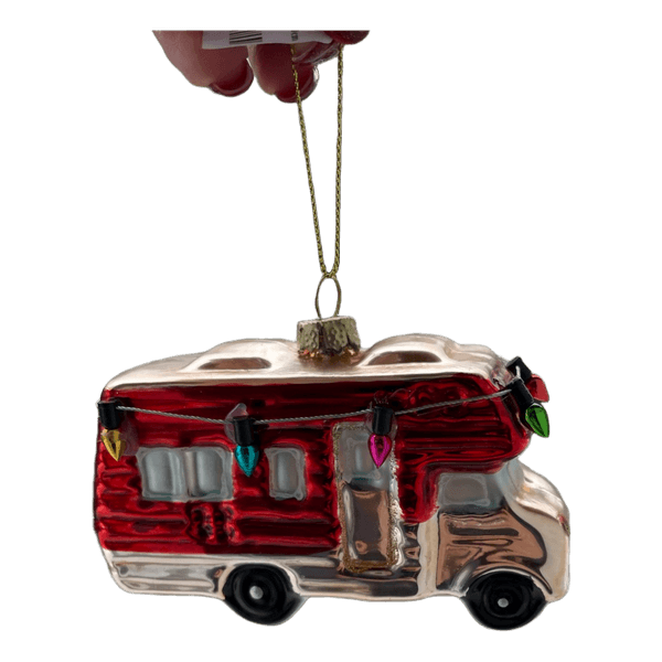 Camper van Christmas ornament