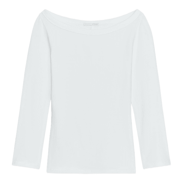 Zara hvid bådhals