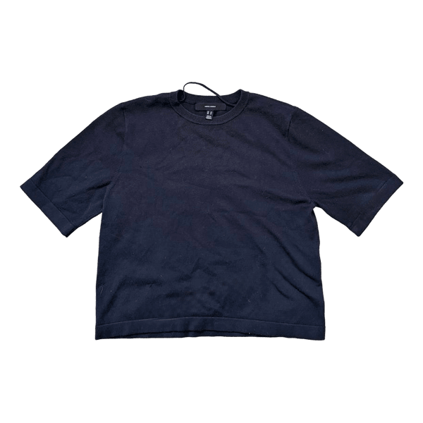 Sort Vero Moda strikbluse