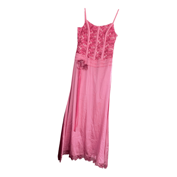 Vintage pink long dress