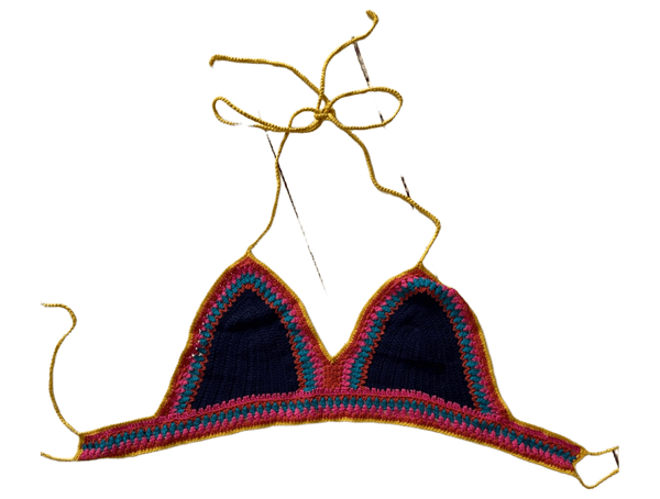 Crochet bikiniyläosa