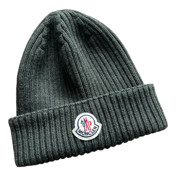 Grøn Moncler strikhue
