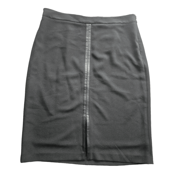 Black pencil skirt