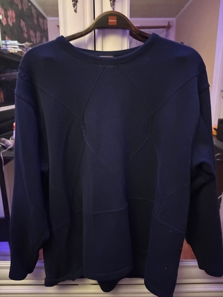 Navy blue sweatshirt
